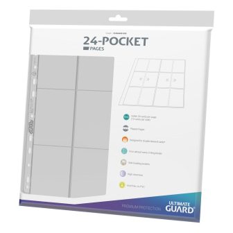 Pasta transparente Ultimate Guard de 24 bolsillos e quatro filas de…