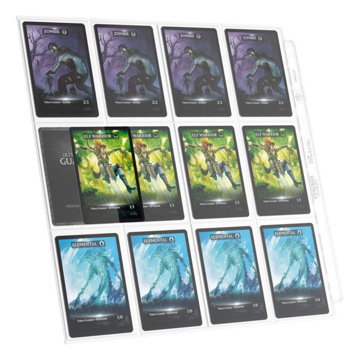 Carpeta transparente ultimate guard de 24 bolsillos y cuatro filas de…