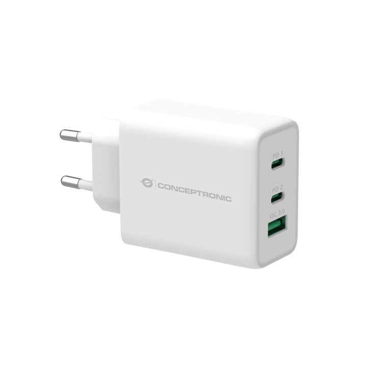 Conceptronic ALTHEA12W Universal Mobile Device Charger White AC Fast…
