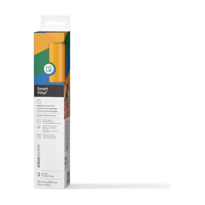 Cricut smart vinyl permanent joy xtra 24.1x30.5cm - 3 sheets (summer…