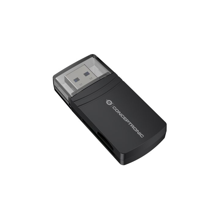 Conceptronic BIAN06B USB 3.2 Gen 1 (3.1 Gen 1) Type-A Card Reader…