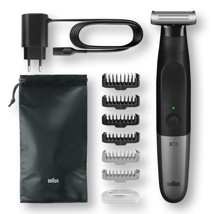 Braun Series X XT5200 Foil Shaver Trimmer Black, Metallic
