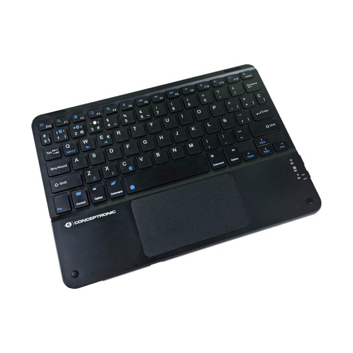 Teclado Universal Bluetooth Conceptronic TOBIN01BES QWERTY Espanhol…