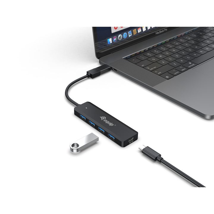 Equip 128959 USB 3.2 Gen 1 (3.1 Gen 1) Type-A 5000 Mbit/s Black…