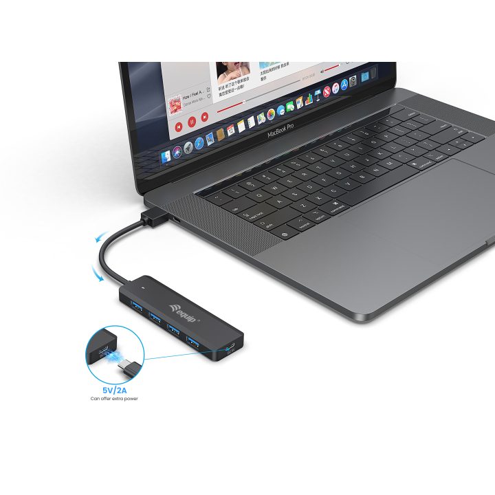 Equip 128959 USB 3.2 Gen 1 (3.1 Gen 1) Type-A 5000 Mbit/s Black…