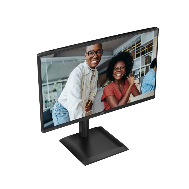 AOC E4 24E4CV PC Monitor 23.8" 1920 x 1080 Pixels Full HD LED Black