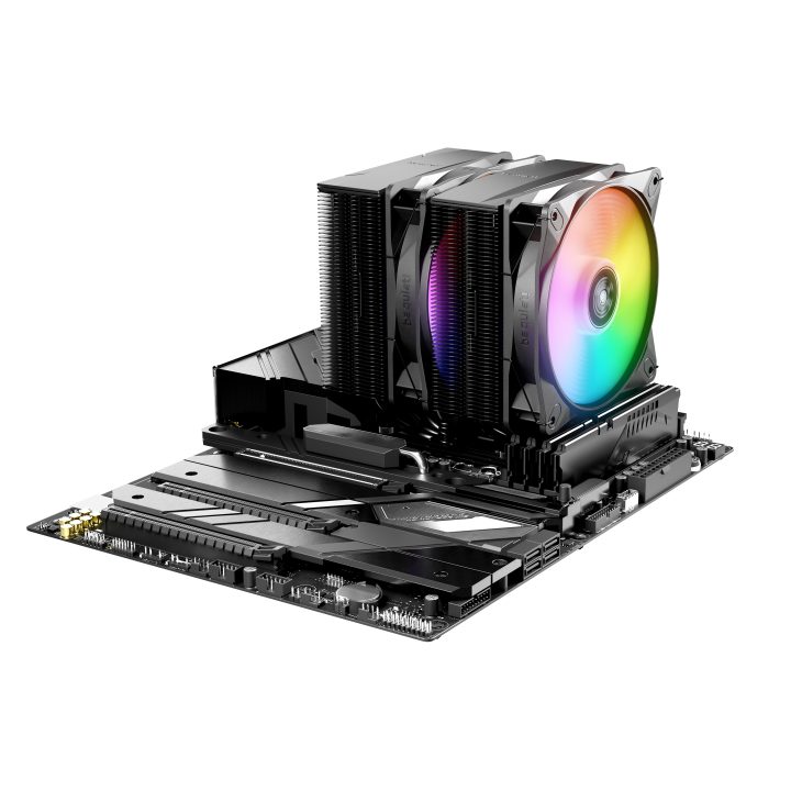 be quiet! Pure Rock Pro 3 LX Black CPU Air Cooler 12 cm Black 1…