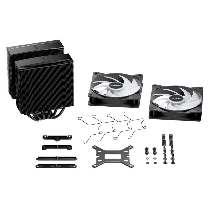 be quiet! Pure Rock Pro 3 LX Black CPU Air Cooler 12 cm Black 1…