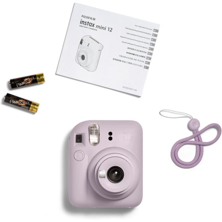 Fujifilm Instax Mini 12 Instant Camera with Flash - Auto Exposure -…