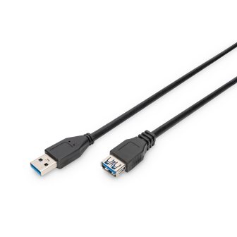 Digitus AK-300203-018-S USB Cable USB 3.2 Gen 1 (3.1 Gen 1) USB A…