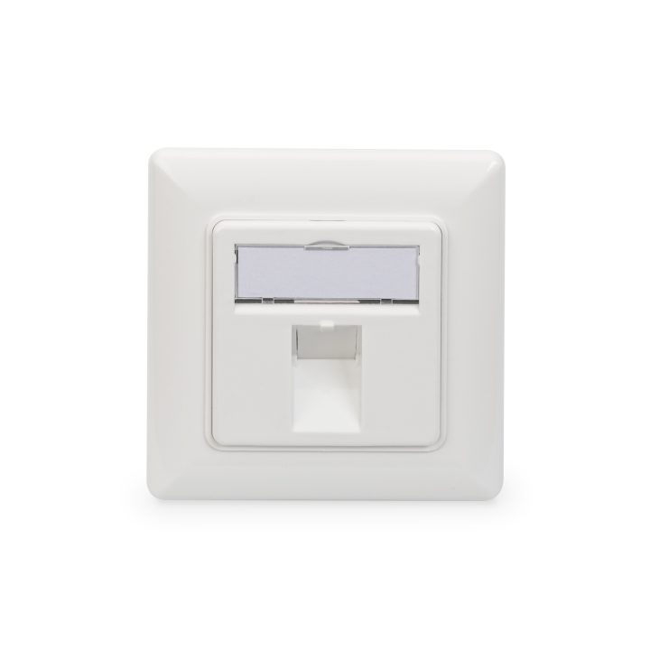 Digitus DN-93811 RJ-45 Wall Outlet White