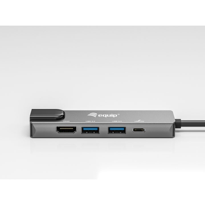 Equip 5-in-1 USB-C Multi-Function Adapter, HDMI, Gigabit LAN, USB 3.2…