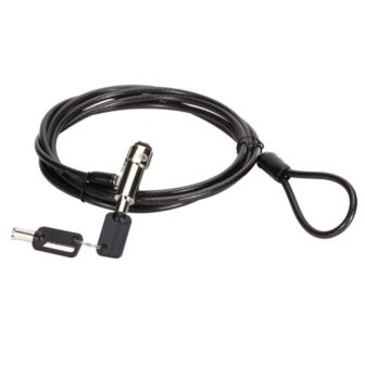Conceptronic CUSTODIO02BN Anti-Theft Cable Black 1.8 m