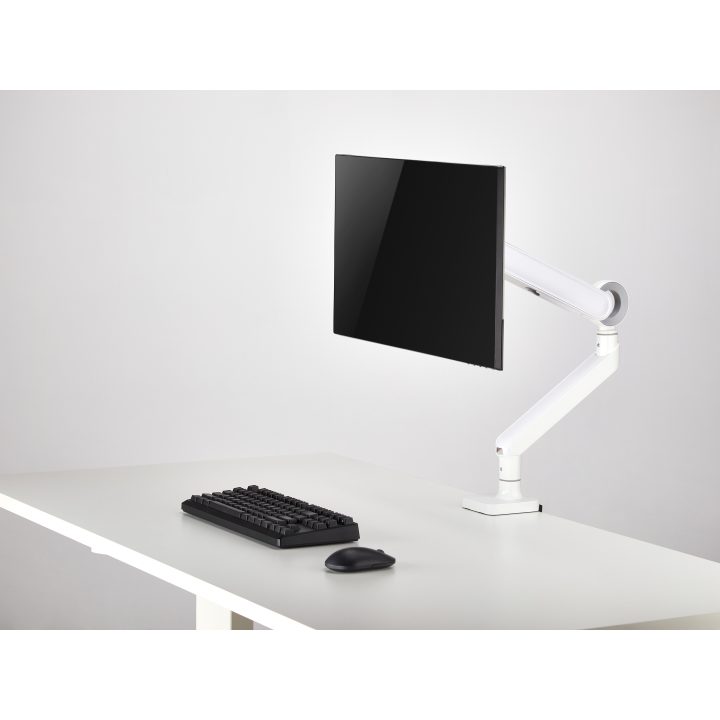 Equip White Desktop Monitor Stand for 17"-35"