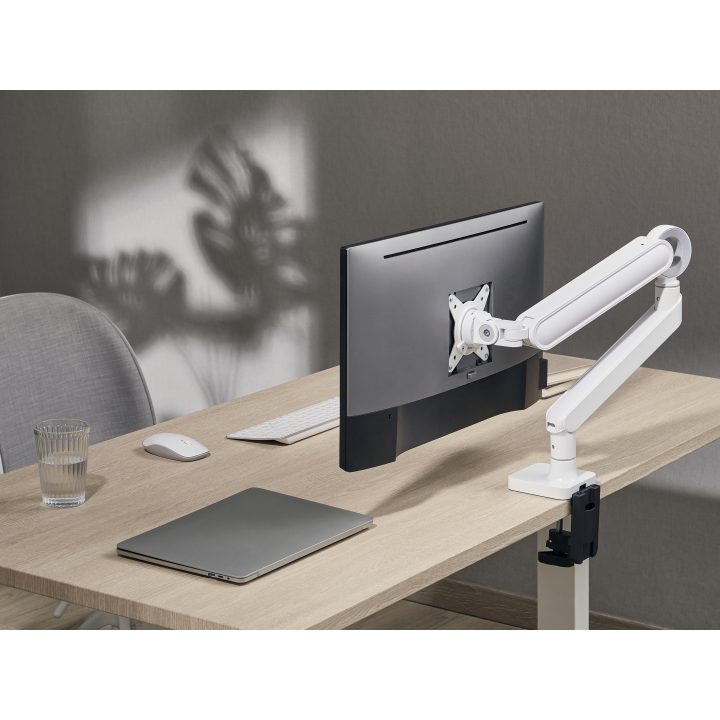 Equip White Desktop Monitor Stand for 17"-35"