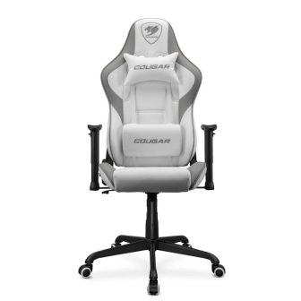 COUGAR CGR-ELI-WHB Silla para videojuegos universal Asiento acolchado…