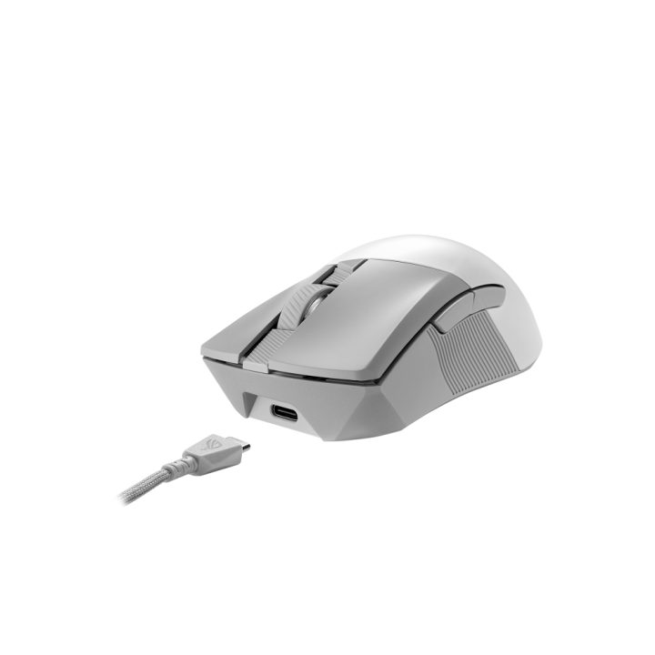 ASUS ROG Gladius III Wireless Aimpoint White rato de jogo Destro RF…