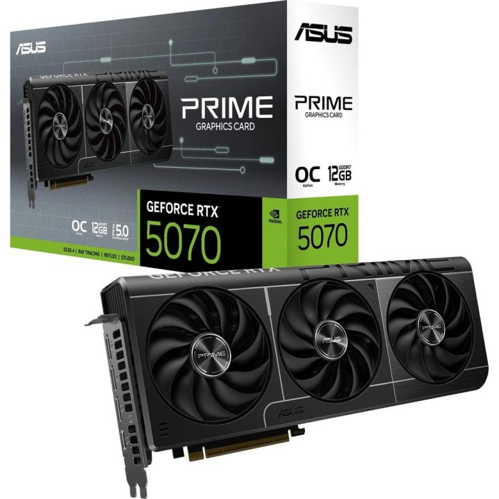 ASUS Prime -RTX5070-O12G NVIDIA GeForce RTX 5070 12 GB GDDR7