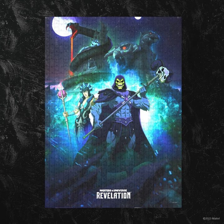 Masters of the Universe Revelation Skeletor & Evil-Lyn 1000-Piece…