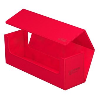 Ultimate Guard Arkhive 400+ Xenoskin Single Color Red Card Storage…