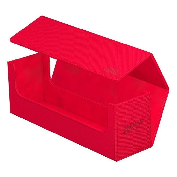 Ultimate Guard Arkhive 400+ Xenoskin Single Color Red Card Storage…