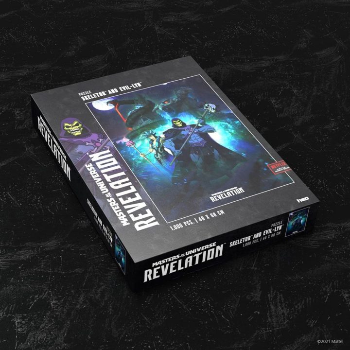 Masters of the Universe Revelation Skeletor & Evil-Lyn 1000-Piece…