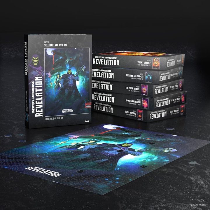 Masters of the Universe Revelation Skeletor & Evil-Lyn 1000-Piece…