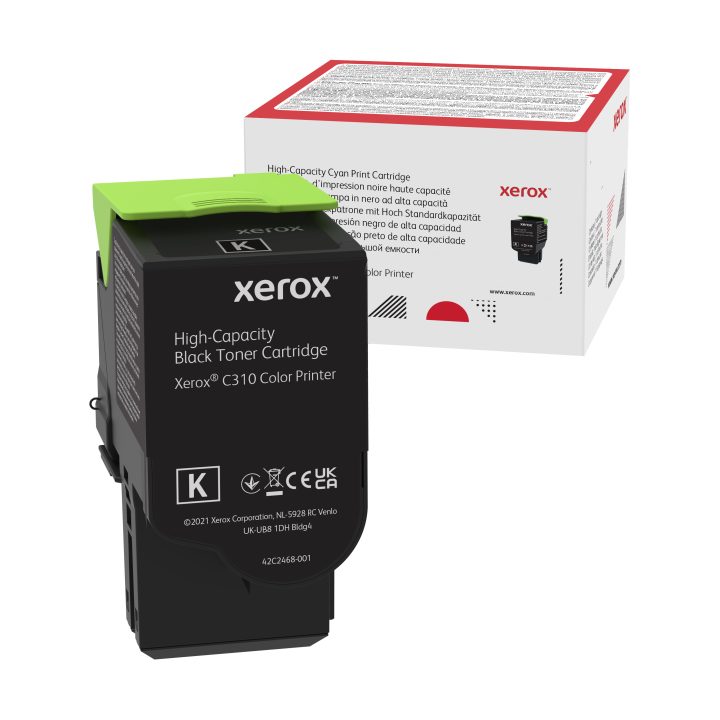 Xerox C310/C315 Cartucho de tóner negro de alta capacidad (8000…