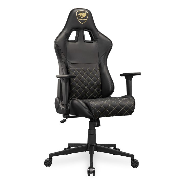 COUGAR CGR-AO2-GLB Universal Gaming Chair Padded Seat Black, Gold