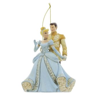 Enesco Disney Cinderella and the Prince Christmas Tree Ornament…