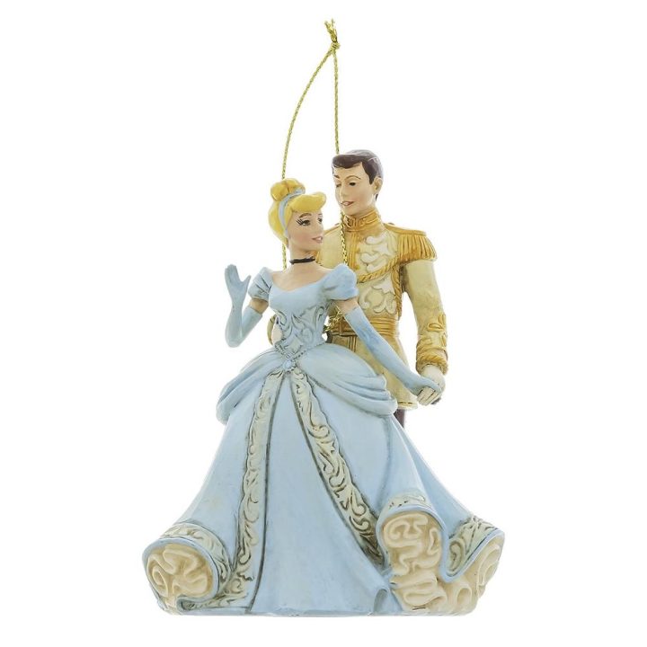 Enesco Disney Cinderella and the Prince Christmas Tree Ornament…