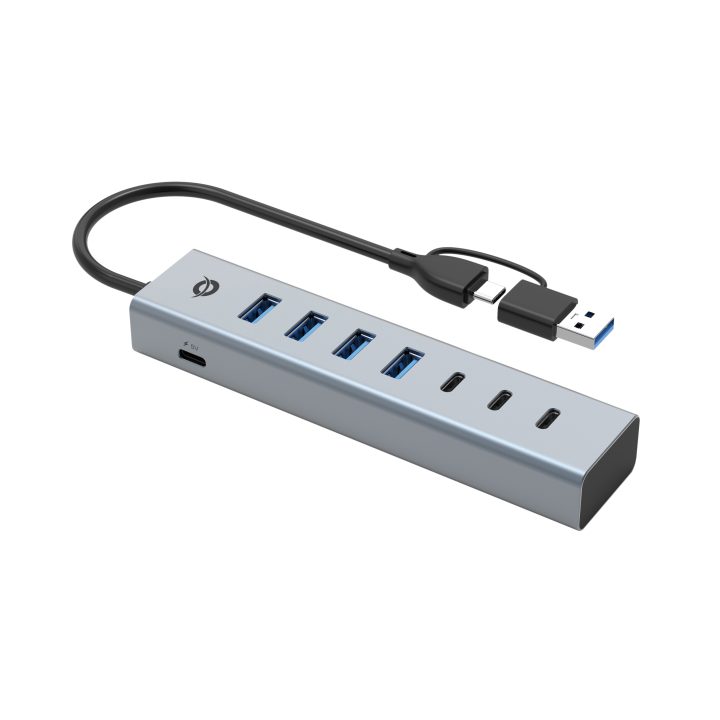 Conceptronic HUBBIES20GP USB 3.2 Gen 1 (3.1 Gen 1) Type-C Interface…