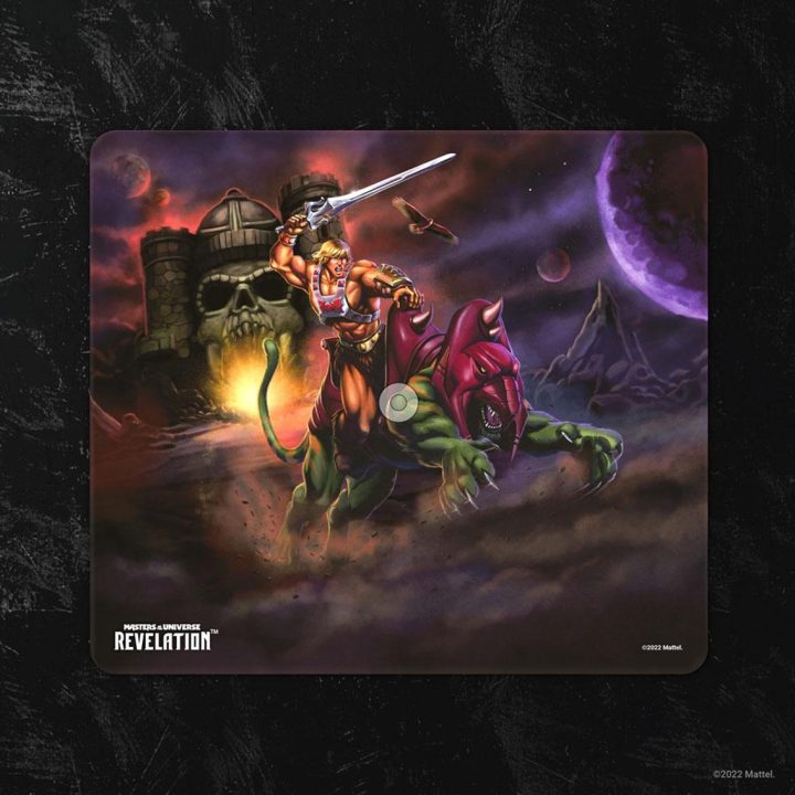 Alfombrilha gaming Mestres do Universo Revelation He-Man e Battle Cat…