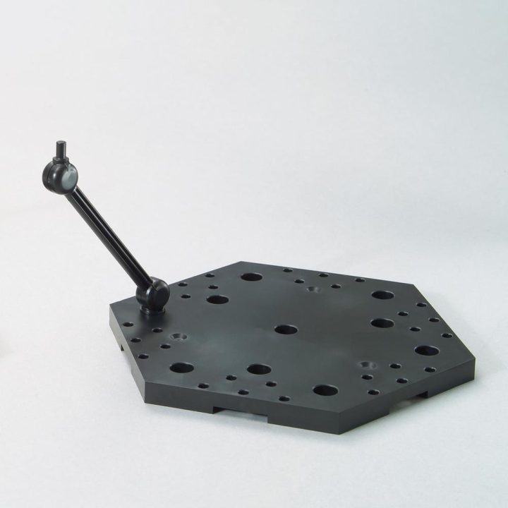 Base para maquete Bandai Hobby Action Base 5 preta (MK58817)