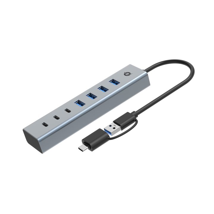 Conceptronic HUBBIES20GP USB 3.2 Gen 1 (3.1 Gen 1) Type-C Interface…