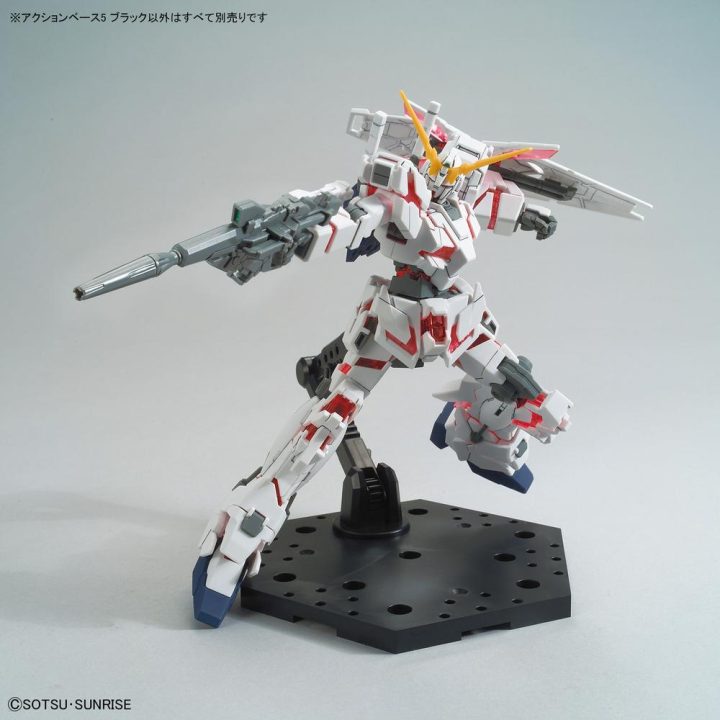 Base para maquete Bandai Hobby Action Base 5 preta (MK58817)