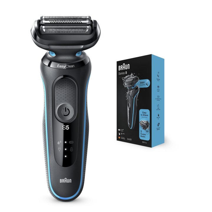 Braun Series 5 50-M1000s Foil Shaver Black, Blue