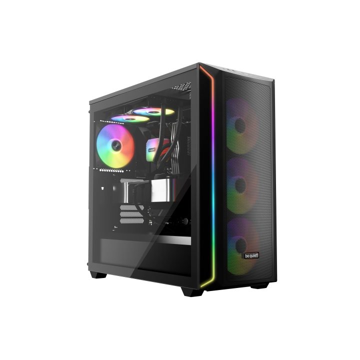 be quiet! LIGHT WINGS LX 140mm PWM Computer Case Fan 14 cm Black 1…
