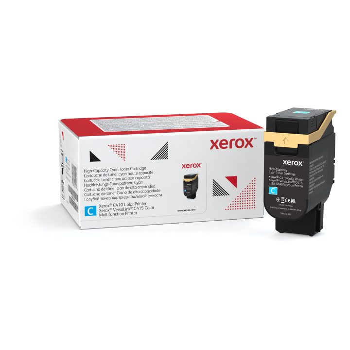 Cartucho de toner ciano de alta capacidade Xerox C410 / VersaLink…
