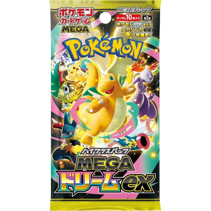 Pokémon TCG Mega Dream ex caixa de 10 pacotes japonês