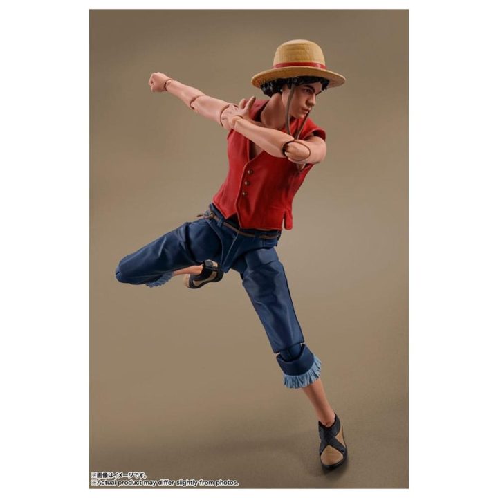 Tamashii Nations S.H. Figuarts One Piece Monkey D. Luffy Netflix…