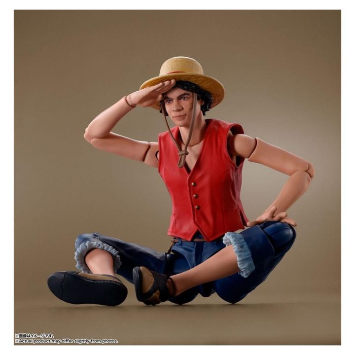 Tamashii Nations S.H. Figuarts One Piece Monkey D. Luffy Netflix…