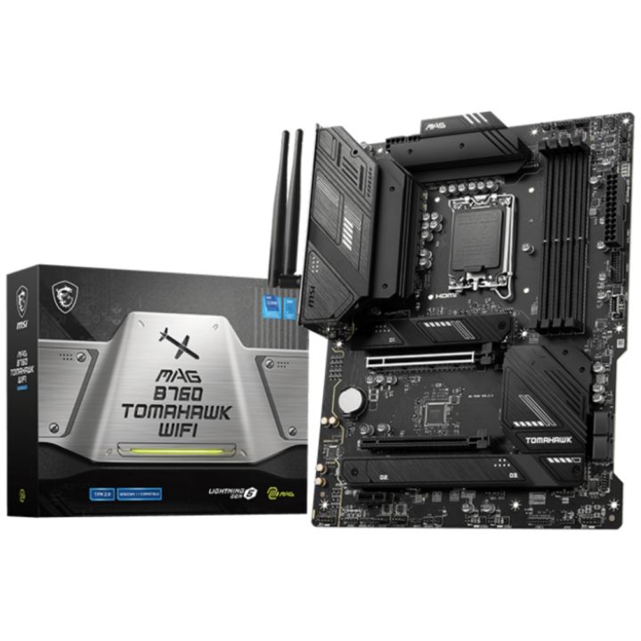 MSI MAG B760 TOMAHAWK WIFI motherboard Intel B760 LGA 1700 ATX