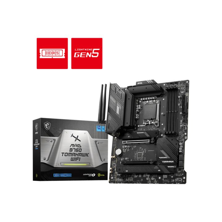 MSI MAG B760 TOMAHAWK WIFI placa base Intel B760 LGA 1700 ATX