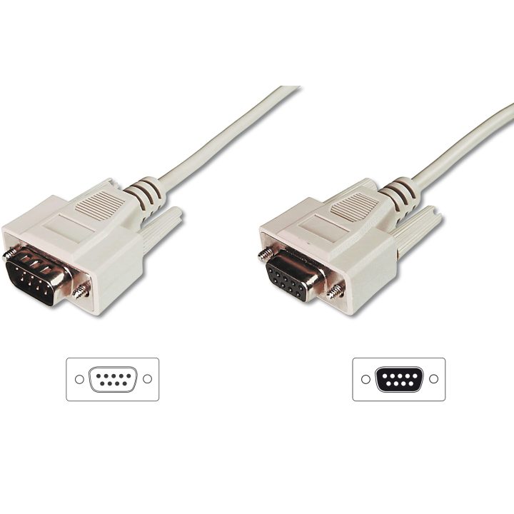Digitus AK-610203-030-E Serial Cable Beige 3 m DB-9