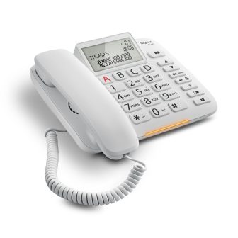 Gigaset DL380 Analog Phone White Caller ID (S30350-S217-R102)
