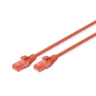 Digitus DK-1617-030/R Red Network Cable 3 m Cat6 U/UTP (UTP)