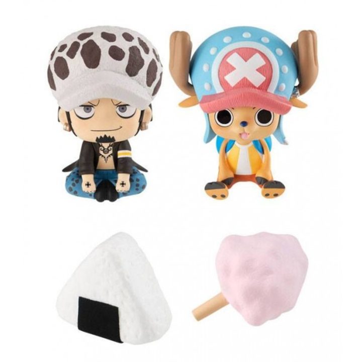 Pack 2 figuras Megahouse One Piece Look Up Trafalgar D. Law & Tony…