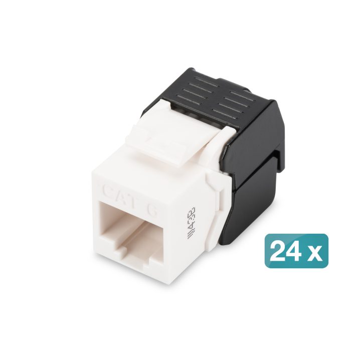 DIGITUS Conector Keystone CAT 6, sem blindagem (DN-93603-24)