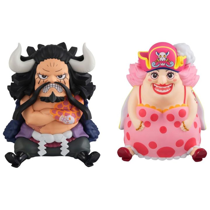 Set de figuras Megahouse lookup one piece kaido the beast & big mom…
